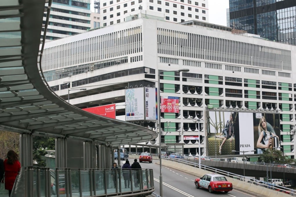 The Murray Road Car Park located in Admiralty. 25FEB16 SCMP/ Sam Tsang