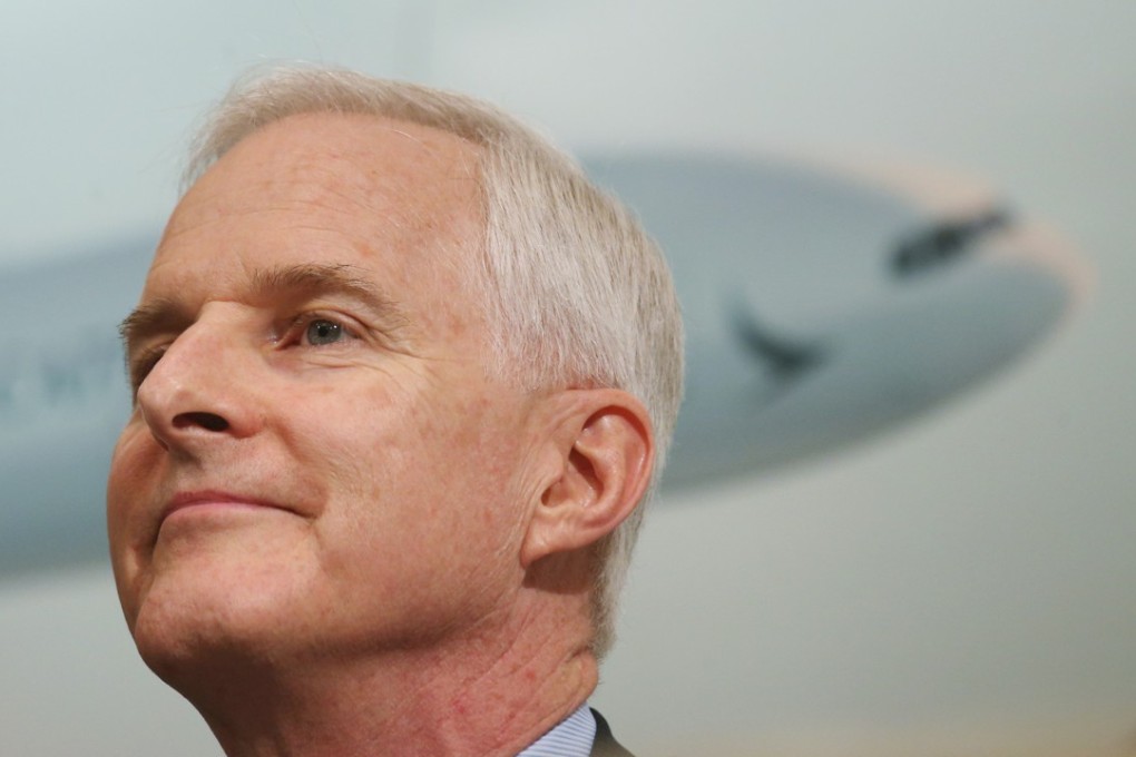 Cathay Pacific’s chairman, John Slosar. Photo: David Wong