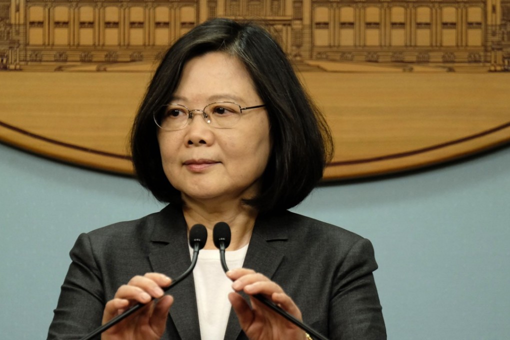It has been a turbulent first year in power for Taiwan's President Tsai Ing-wen as relations with Beijing have soured and her approval ratings have plummeted. Photo: AFP