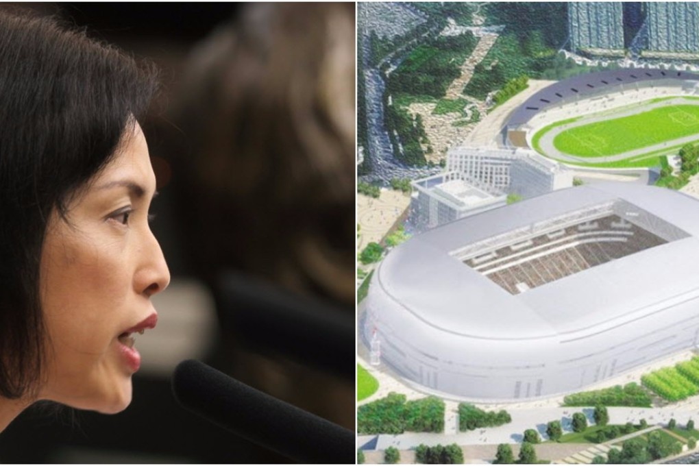 Betty Fung defended the Kai Tak project. Photo: SCMP