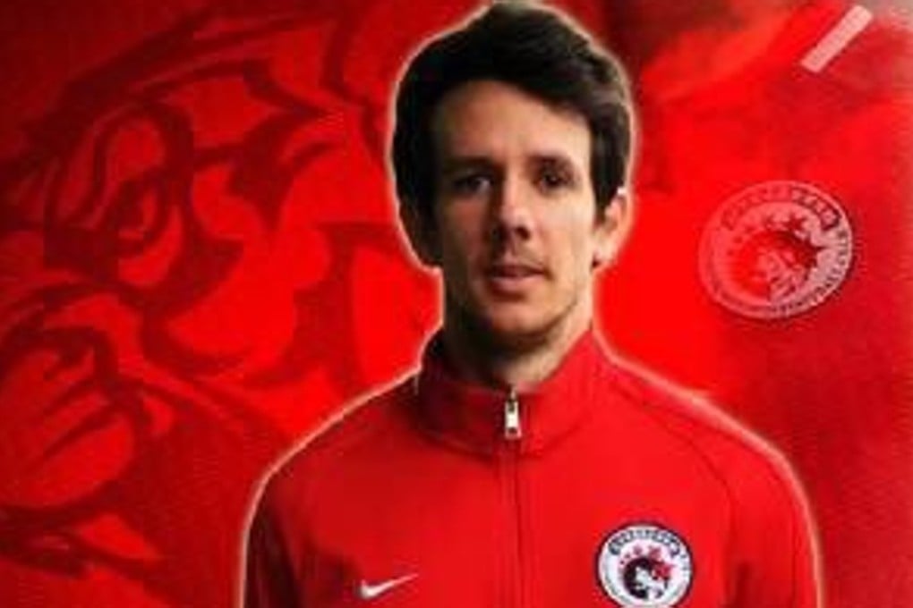 Robbie Kruse joined Liaoning Whowin in February. Photo: Twitter