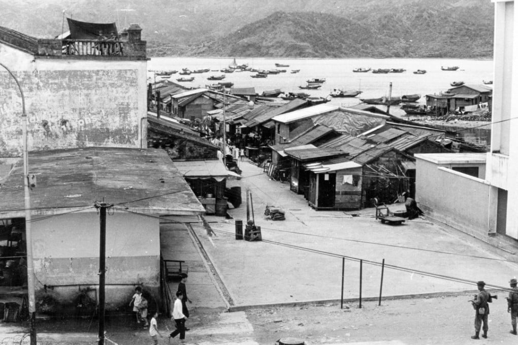 Hong Kong border police patrol the boundary between the territory and China at Sha Tau Kok in the 1960s. Communist China was never as isolated as were the communist countries behind Europe’s Iron Curtain. Photo: SCMP