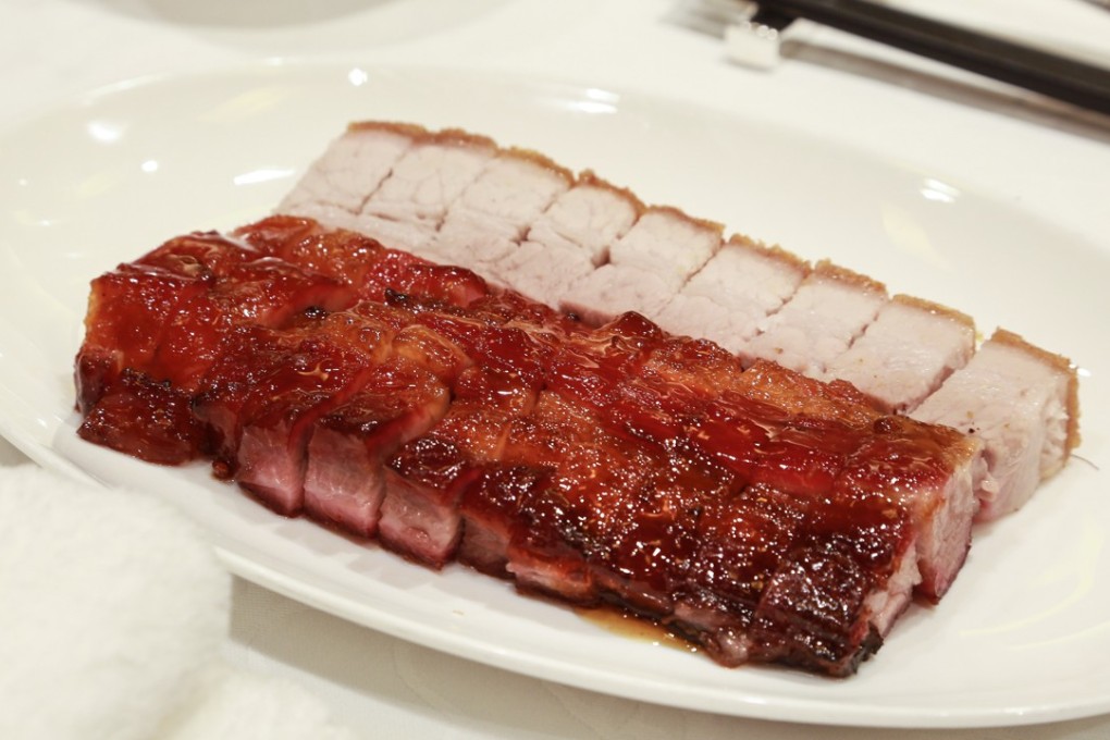 Chargrilled pork and crispy pork belly from Fook Lam Moon in Wan Chai. Photo: James Wendlinger