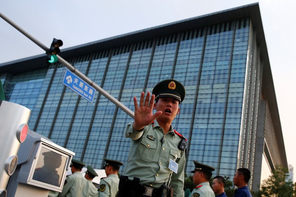China’s police are taking on an increased intelligence role, according to a US analyst. Photo: Reuters