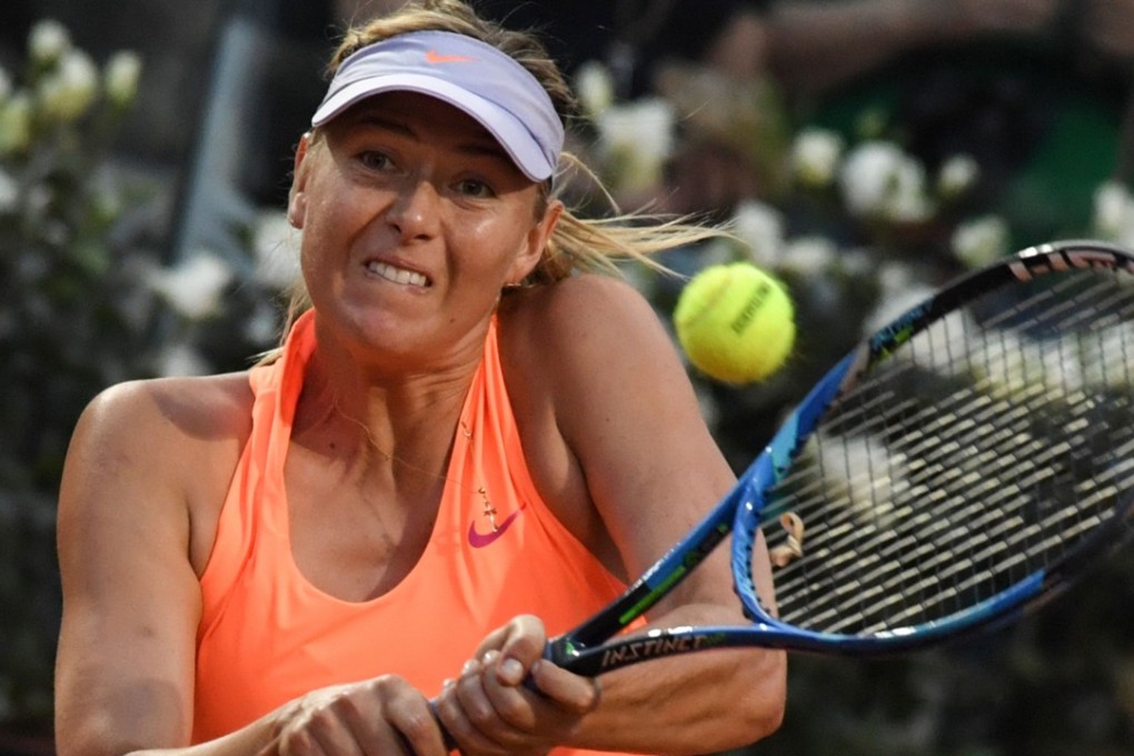 Maria Sharapova is willing to qualify for Wimbledon. Photo: AFP