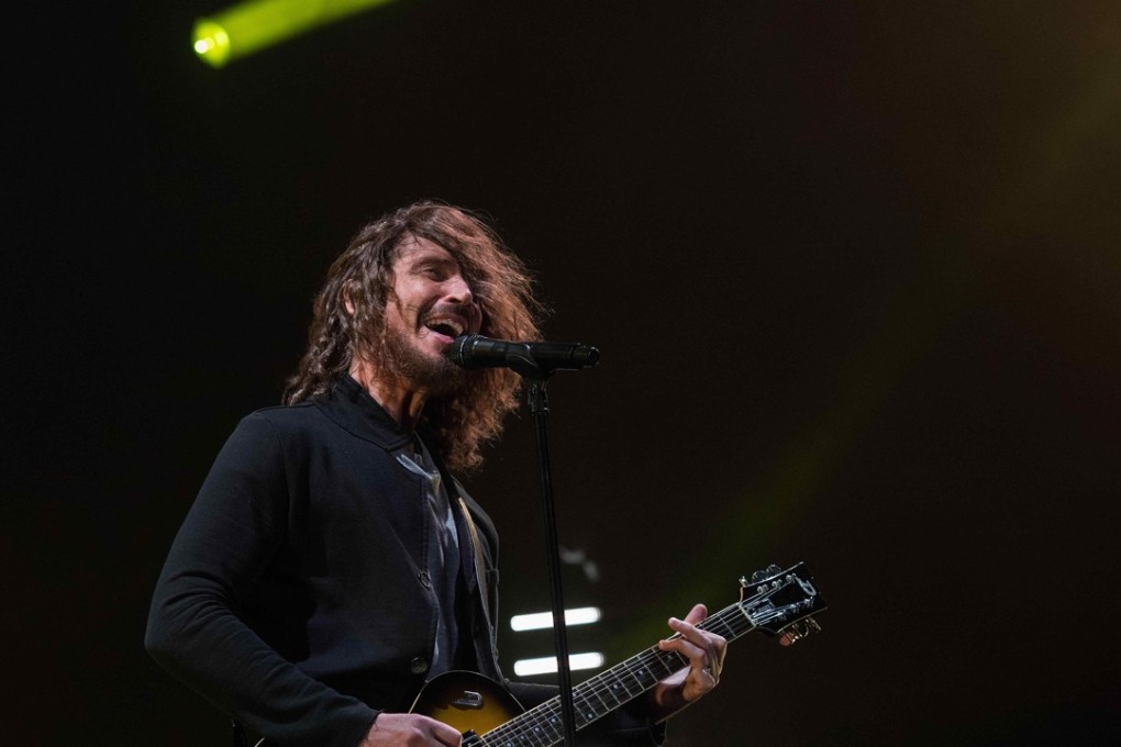 Chris Cornell of Soundgarden performs in 2016 at the Welcome to Rockville Festival at Metropolitan Park, Jacksonville, Florida. Cornell was found dead Thursday in Detroit. The coroner said he killed himself. Photo: RMV/Zuma Press/TNS