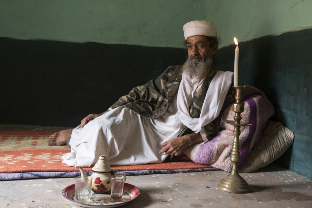 Nicknamed Osama bin Laden due to his resemblance to the late al-Qaeda leader, Abdelaziz Bouyadnaine, 59, is one of the longest-serving extras in Ouarzazate, Morocco. Pictures: Matilde Gattoni