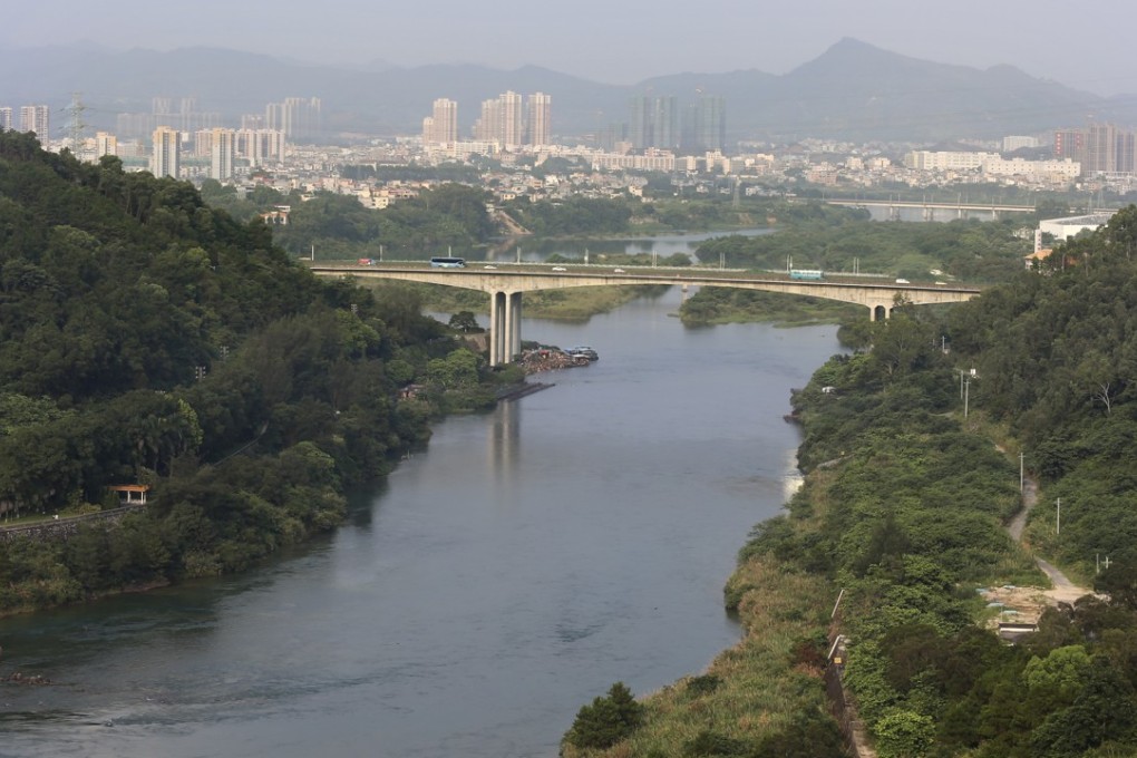 A section of the Dongjiang system, which supplies a majority of Hong Kong’s water. Photo: Dickson Lee