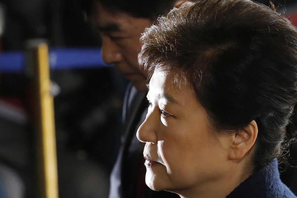 South Korea's ousted leader Park Geun-hye. Photo: AP