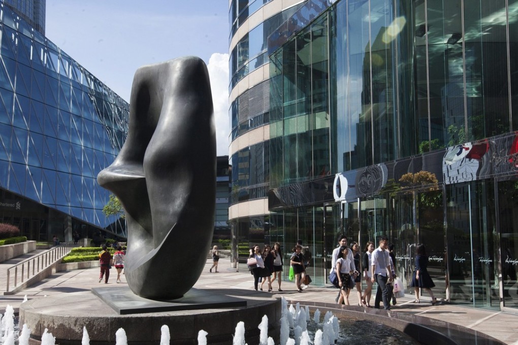 The Asian Infrastructure Investment Bank’s finance and treasury operations need to be moved to Hong Kong where it can have better access to global markets, professionals and information. Photo: EPA