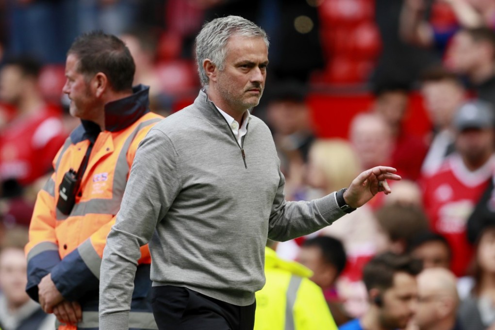 Manchester United manager Jose Mourinho reportedly left the Old Trafford ground just 20 minutes after the end of the match following their win over Crystal Palace. photo: Reuters