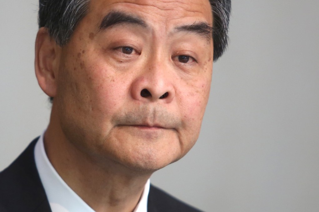 Leung Chun-ying was accused of abusing his power. Photo: Sam Tsang