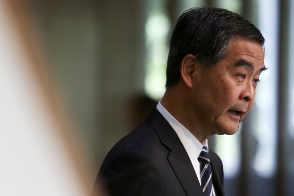 Every media organisation played up Leung Chun-ying’s secret contact with pro-establishment lawmaker Holden Chow to influence the inquiry. Photo: Sam Tsang