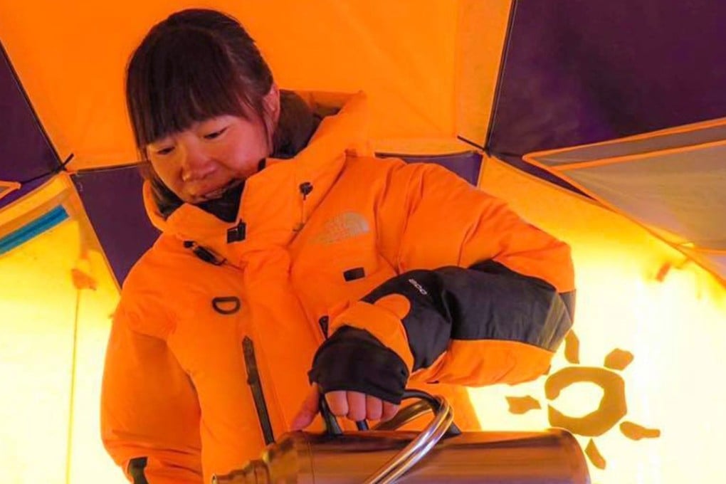 Ada Tsang Yin-hung became the first Hong Kong woman to summit Mount Everest on Sunday. Photo: Handout