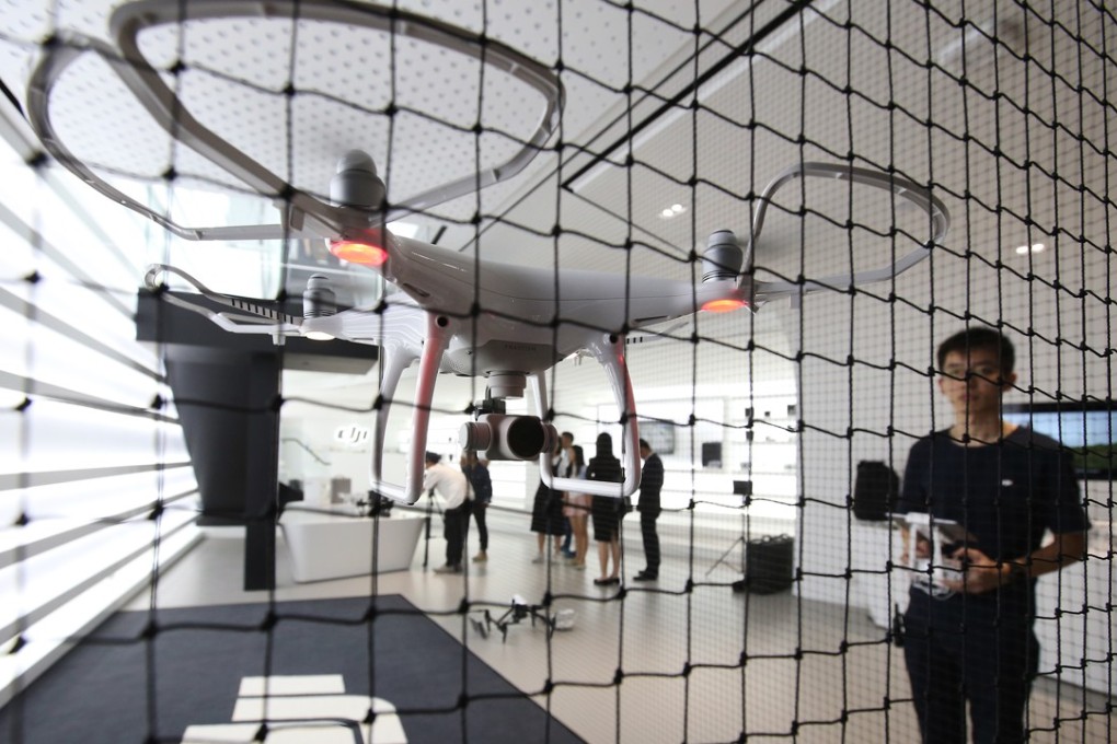 DJI, which dominates 70 per cent of the world’s drone market, admitted that its sales have fallen after tougher flight safety regulations were announced. Photo: Dickson Lee