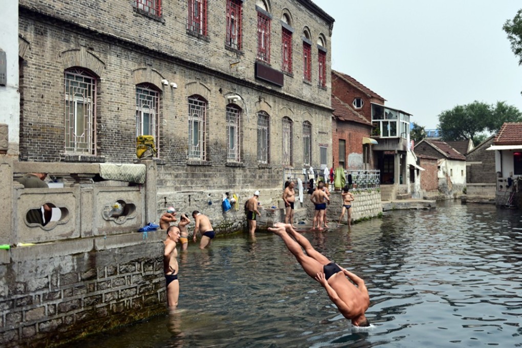 Residents swimming in the pool. Photo: Handout