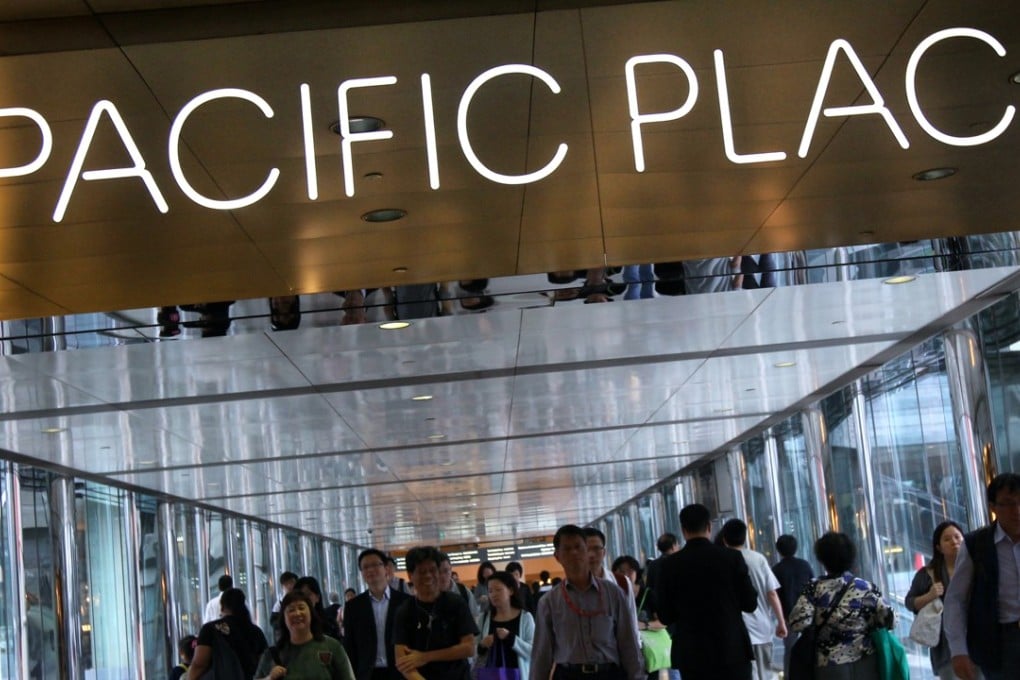 The proposed pedestrian bridge will give a direct link from Pacific Place in Admiralty to the MTR station in the area and Legco. Photo: David Wong