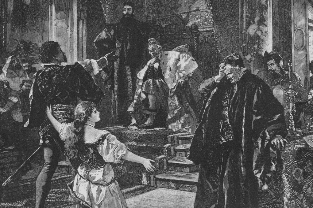 Othello before the senators. Picture: Alamy