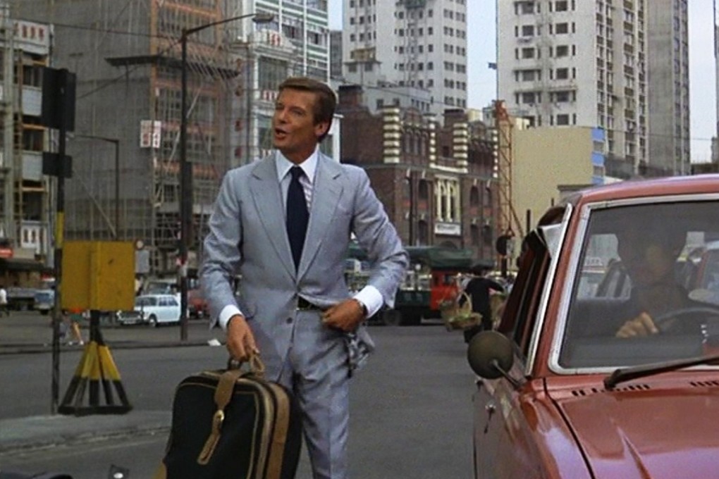 When Roger Moore played James Bond in Hong Kong, filming