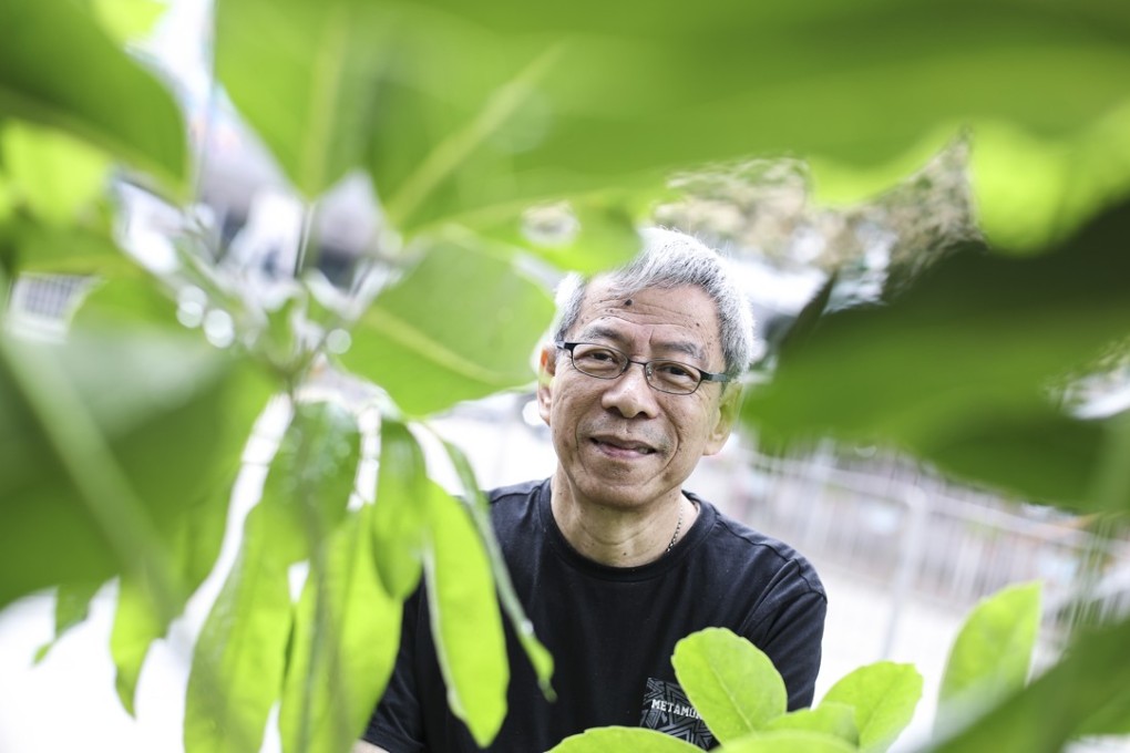Lam Kam-shing, 72, who has been doing volunteering work at Caritas Community Centre for 44 years. Photo: Nora Tam