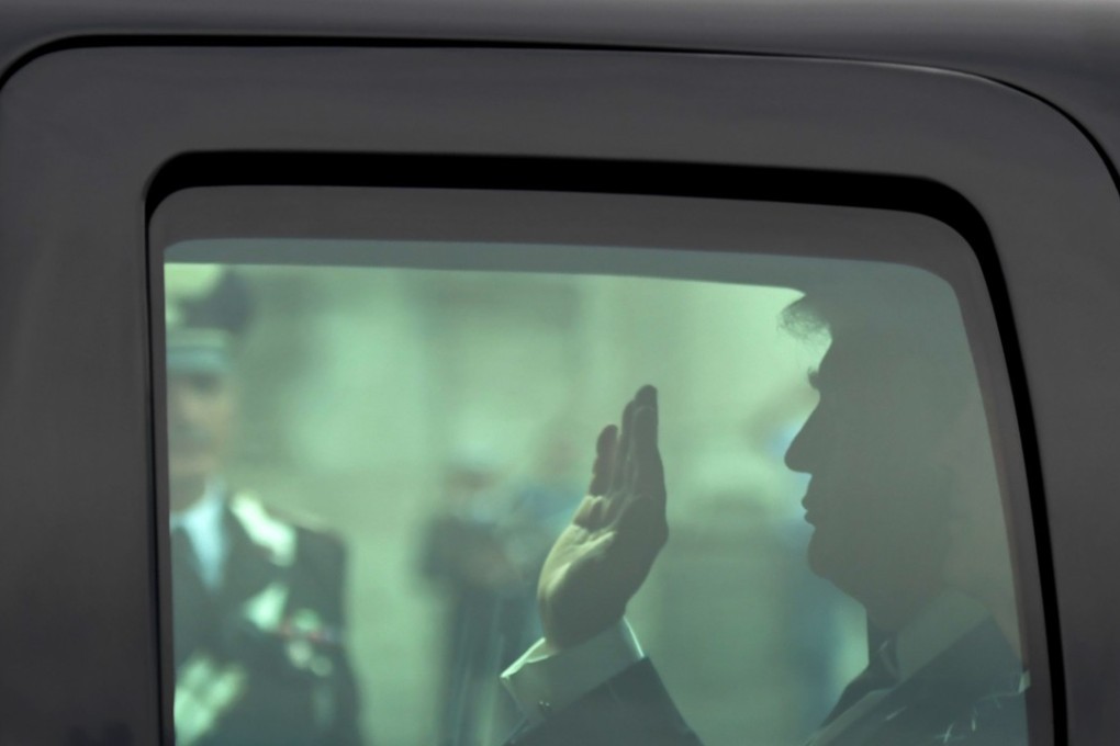 US President Donald Trump arrives at the Quirinale Presidential Palace for a meeting with Italy's President Sergio Mattarella. Photo: AFP