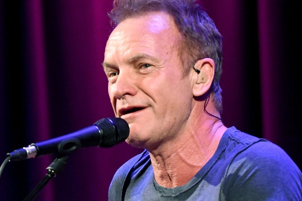 Sting will play the Hong Kong Convention & Exhibition Centre on June 3. Picture: AFP