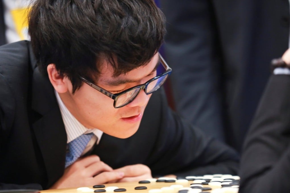 Chinese Go player Ke Jie suffered defeat in the second match against AlphaGo in the best out of three competition. Photo: Reuters