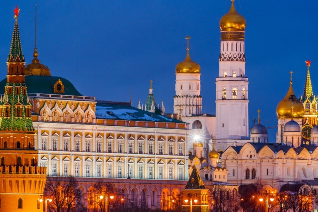 The Kremlin has been the nerve centre of power in Russia for more than 500 years. Don’t mistake its domes for those of St Basil’s Cathedral within its walls.