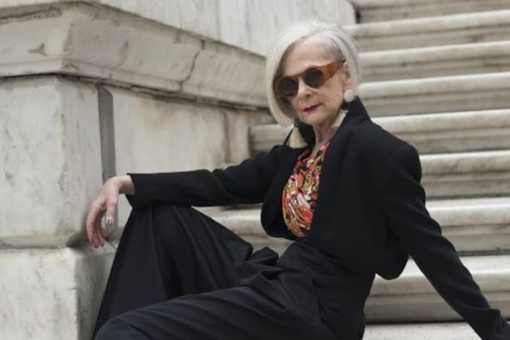 Fordham University professor Lyn Slater never planned to be a fashion icon. Photo: Calvin Lom