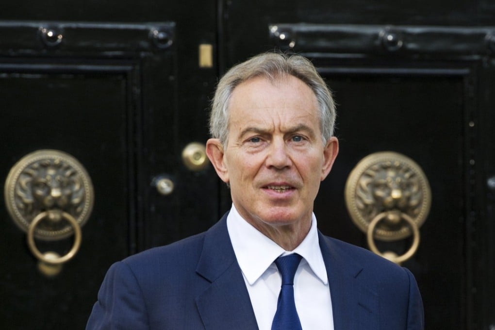 Former British prime minister Tony Blair’s office told Caixin he had known Guo Wengui as a friend for 10 years. Photo: EPA