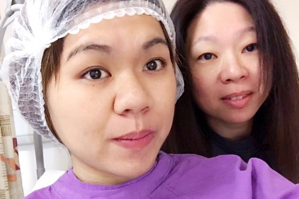 Momo Cheng (left) and her mother after she donated two-thirds of her liver to a critically ill patient in April. Cheng’s selfless act came amid public concern about low organ donation rates in Hong Kong. Photo: Handout