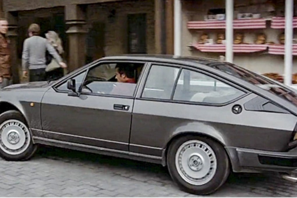 In Octopussy Moore drove an Alfa Romeo GTV6, designed by Giorgetto Giugiaro, who also drew up the Lotus Esprit. Petrolicious.com describes the GTV6 as “pornography for engineers”. Photo: Youtube