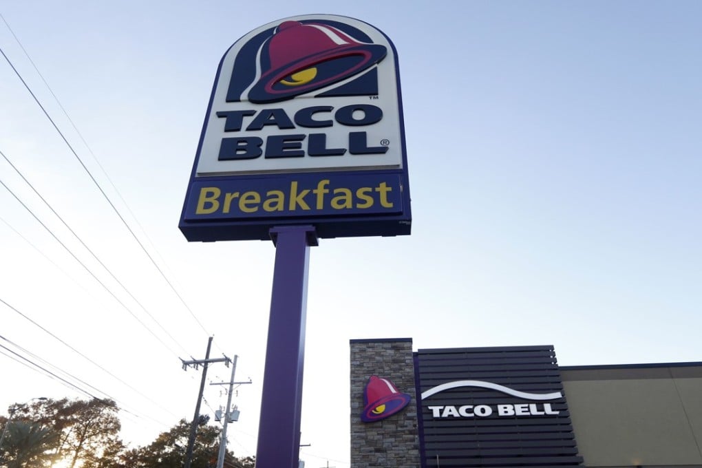 A Taco Bell restaurant in Metairie, Louisiana. The chain plans to open thousands of stores outside the US, including scores in China and India. Photo: AP