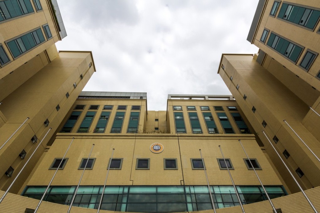 Hong Kong Baptist University’s international conference centre. The school hopes to boost its non-mainland foreign student intake. Photo: Shutterstock
