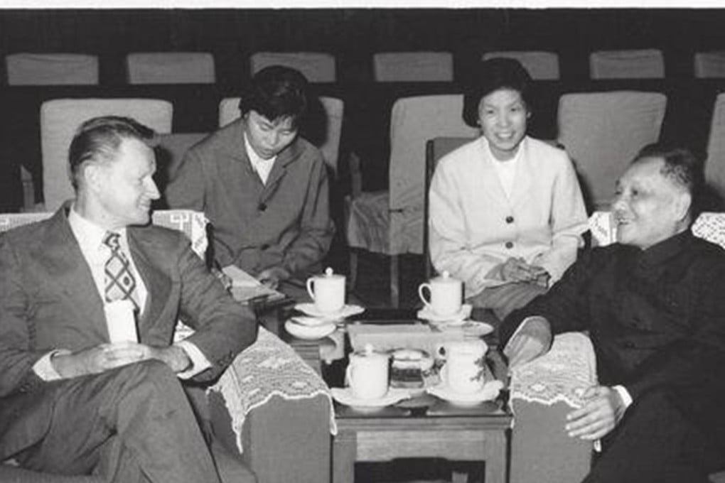 Then-US national security adviser Zbigniew Brzezinski meets Chinese leader Deng Xiaoping in Beijing in 1979. Photo: Handout