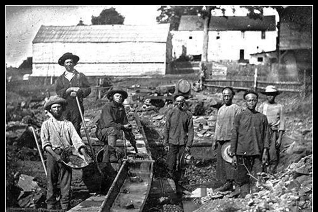 Chinese and European miners in Australia during the gold rush. Photo: Handout