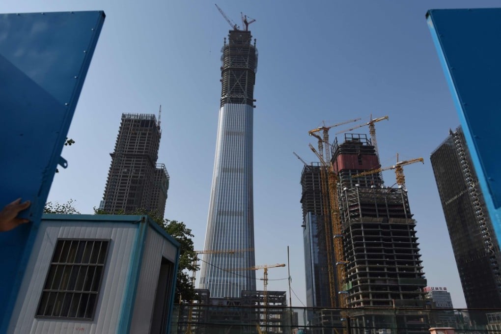 Property accounts for most household debt on the mainland. Photo: AFP