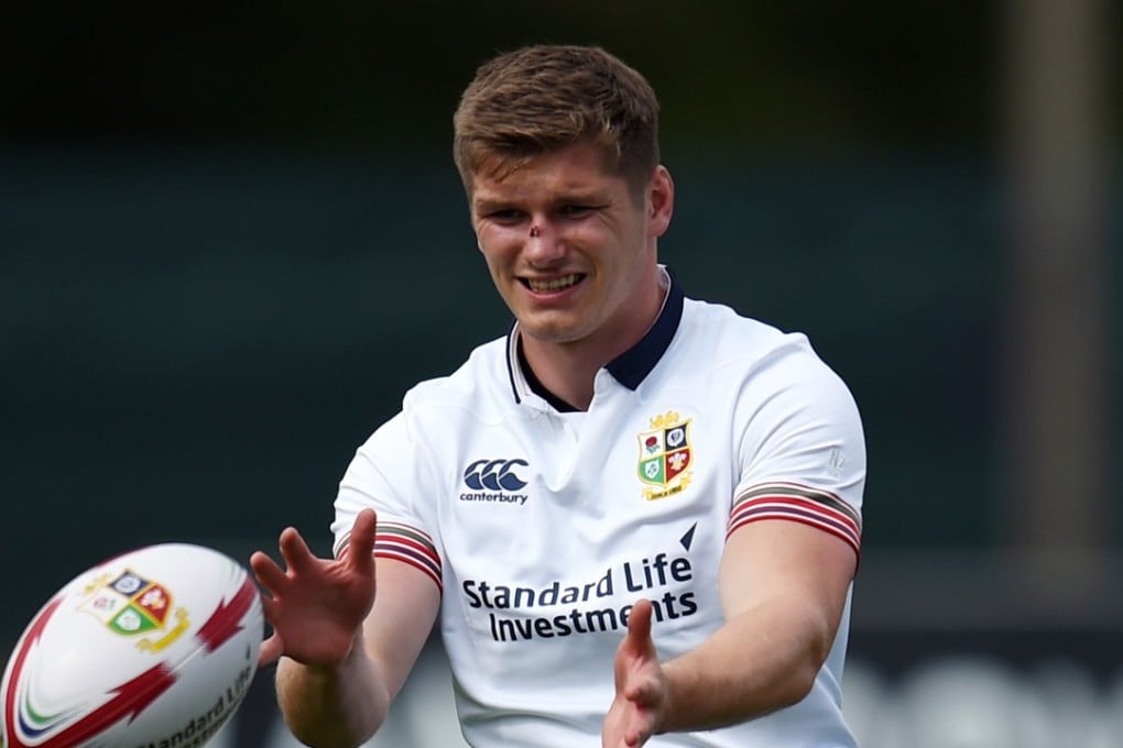 Owen Farrell is set for more game time on his second British & Irish Lions tour. Photos: Reuters