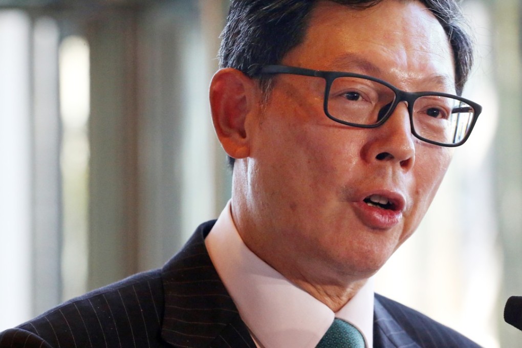 Norman Chan said the HKMA was ‘merely studying this new technology’. Photo: Felix Wong