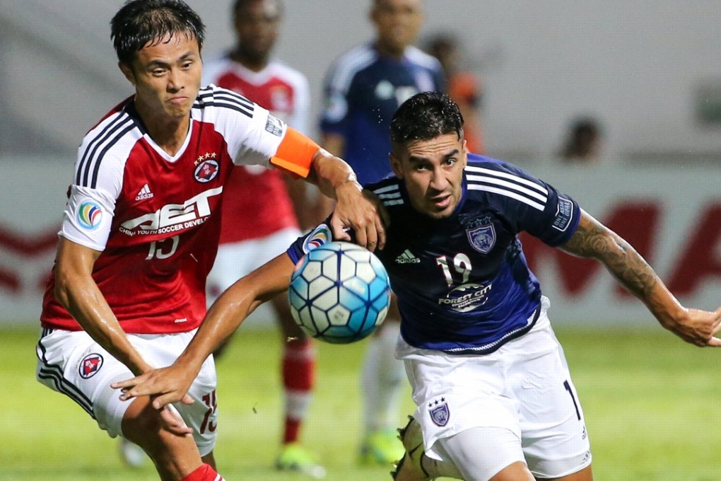 Hong Kong’s Chan Wai-ho (left) will make his farewell appearance for Hong Kong against Jordan next month. Photo: Sam Tsang