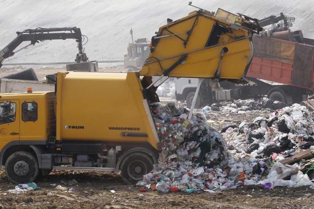 Hong Kong’s municipal solid waste production has far outpaced its population growth. Photo: Edward Wong