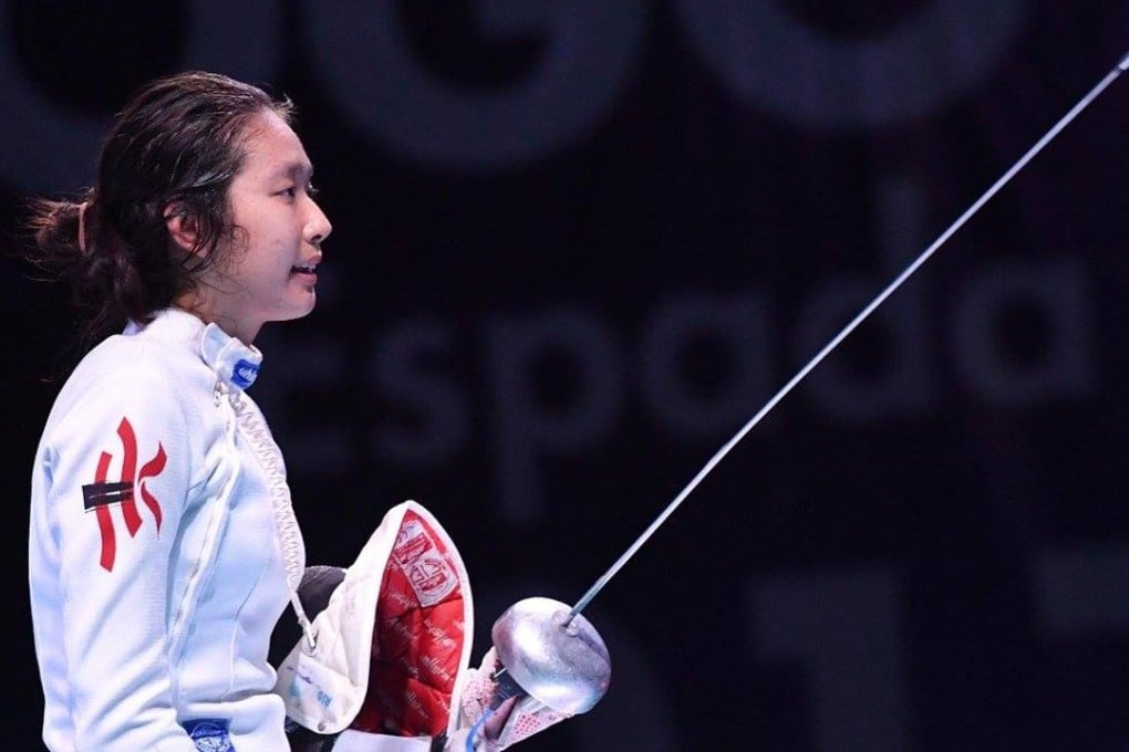Vivian Kong starred in Bogota, Colombia. Photo: International Fencing Federation