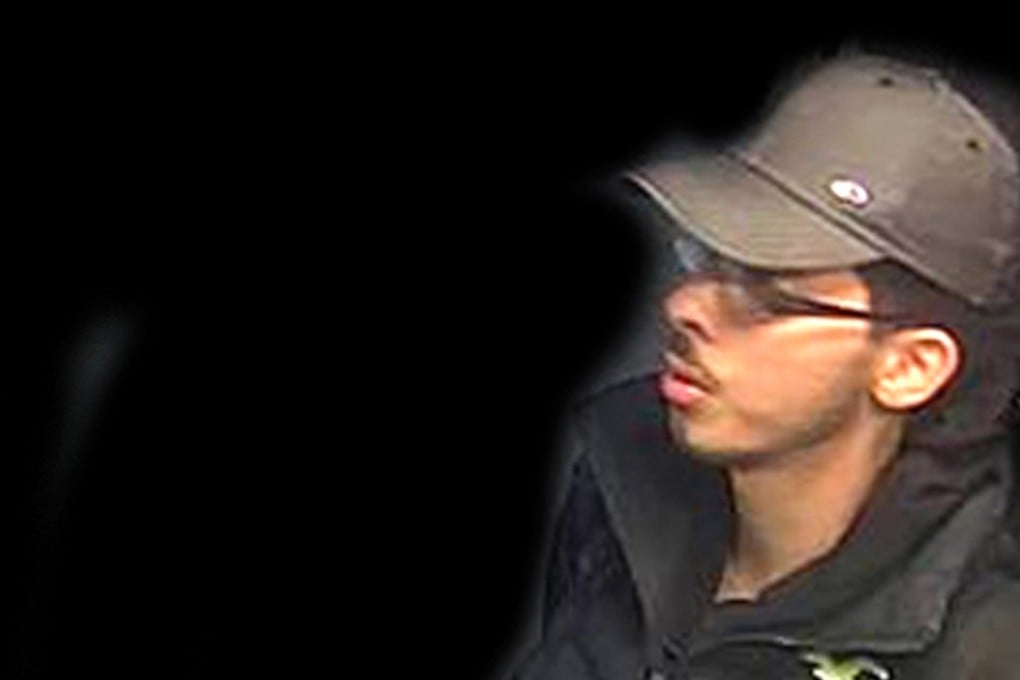 A handout photo taken from CCTV, issued on Saturday by Greater Manchester Police, shows bomber Salman Abedi, in an unknown location on the night of his attack on the Manchester Arena on May 22. Photo: AP