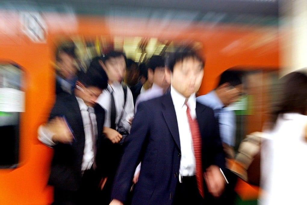 Commuters in Japan are snapping up an insurance policy that promises to provide them with immediate legal advice if they are falsely accused of groping another passenger aboard one of the nation’s notoriously crowded trains. File photo: AFP