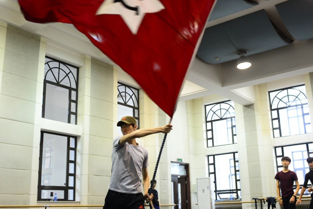 Dancers of the National Ballet of China rehearse Red Detachment of Women in Beijing. Photo: Huang Liang