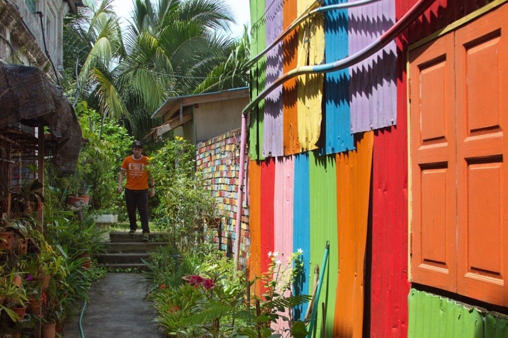 Eco Lane, a colourful alley in Chinatown, Kuala Terengganu. Pictures: Keith Mundy
