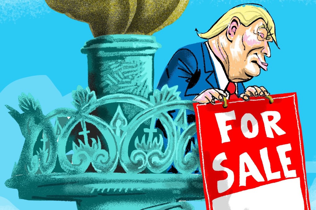 Patrick Mendis says the transactional president is undermining US democratic ideals with his economic determinism, as seen in his closeness to the Saudi kingdom, which he previously condemned as a top funder of terrorism