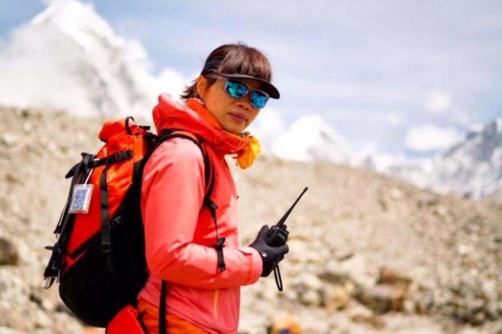 Ada Tsang, a teacher from Chan Chun Ha Secondary School became the first Hong Kong woman to summit Mount Everest. On a previous attempt in 2015, Tsang fractured her skull after being caught in an avalanche triggered by a 7.9-magnitude earthquake that killed 17 climbers. Photo: Facebook