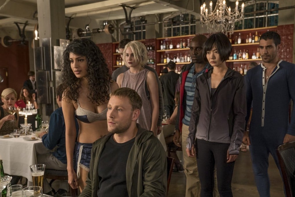 A scene from the second season of Sense8. Photo: Murray Close/Netflix