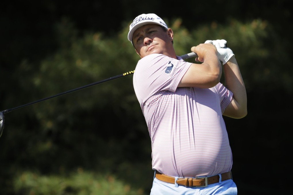 jason Dufner during the second round of the Memorial Tournament. Photo: AFP